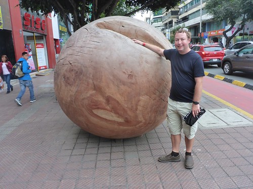 Giant wood ball